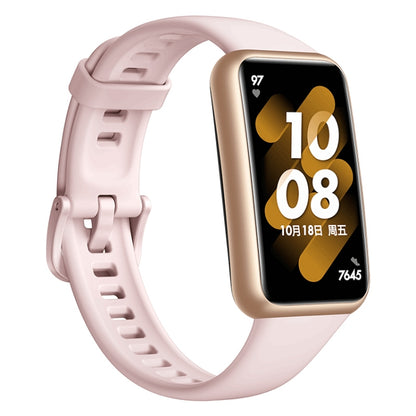 Original HUAWEI Band 7 NFC Edition, 1.47 inch AMOLED Screen Smart Watch, Support Blood Oxygen Monitoring / 14-days Battery Life(Pink) - Wearable Devices by Huawei | Online Shopping South Africa | PMC Jewellery | Buy Now Pay Later Mobicred