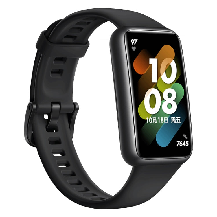 Original HUAWEI Band 7 Standard Edition, 1.47 inch AMOLED Screen Smart Watch, Support Blood Oxygen Monitoring / 14-days Battery Life(Black) - Wearable Devices by Huawei | Online Shopping South Africa | PMC Jewellery | Buy Now Pay Later Mobicred