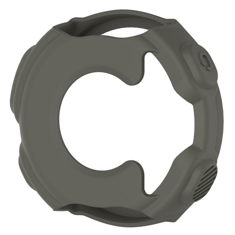 Solid Color Silicone Watch Protective Case for Garmin F235 / F750(Grey) - Screen Protector by ENKAY | Online Shopping South Africa | PMC TechLife | Buy Now Pay Later Mobicred