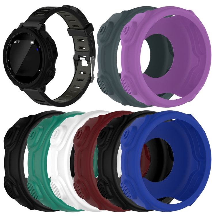 Solid Color Silicone Watch Protective Case for Garmin F235 / F750(Red) - Screen Protector by ENKAY | Online Shopping South Africa | PMC TechLife | Buy Now Pay Later Mobicred