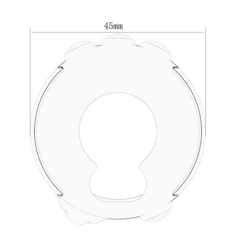 Solid Color Silicone Watch Protective Case for Garmin Fenix 5(Black) - Screen Protector by ENKAY | Online Shopping South Africa | PMC TechLife | Buy Now Pay Later Mobicred