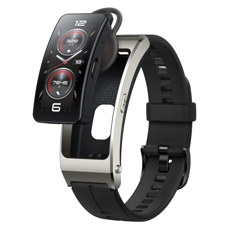 Original Huawei TalkBand B7 Smart Bracelet, 1.53 inch Screen, Support Bluetooth Call / Heart Rate / Blood Oxygen / Sleep Monitoring (Black) - Wearable Devices by Huawei | Online Shopping South Africa | PMC Jewellery | Buy Now Pay Later Mobicred