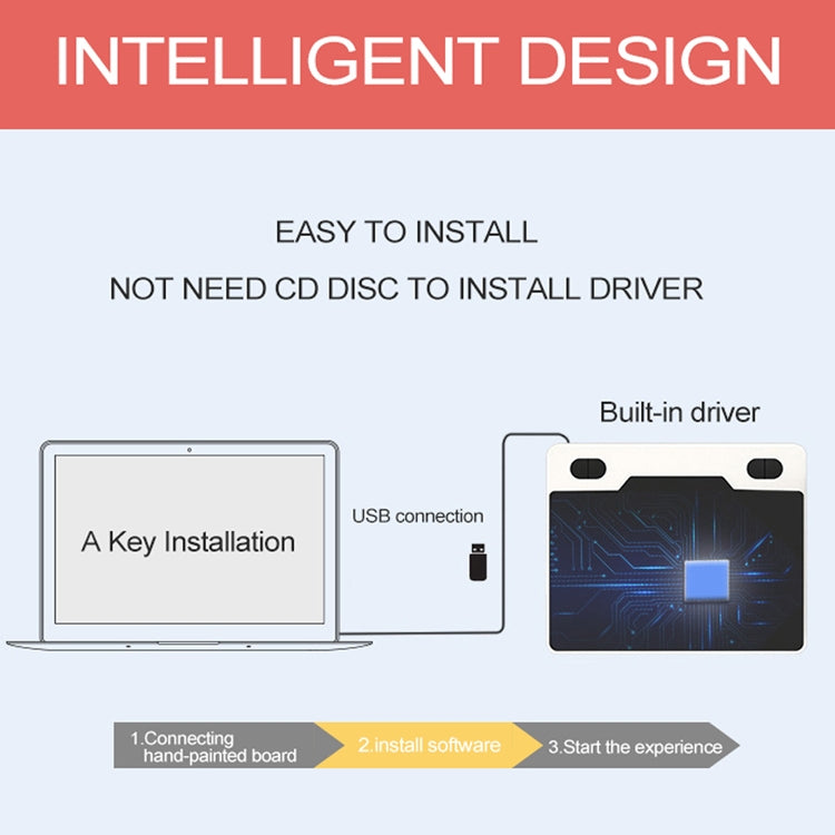 10Moons T503 Drawing Tablet Can Be Connected to mobile Phone Tablet with 8192 Passive Pen(Pink) - free shipping - PMC TechLife - Order now!