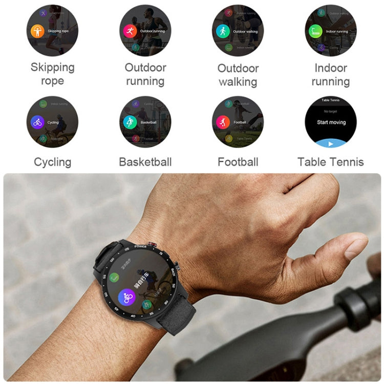 UNIWA KW390 1.39 inch Screen 4G Smart Watch, 4GB+64GB Android 8.1, Support Heart Rate Monitoring / GPS / Alipay - Android Watch by UNIWA | Online Shopping South Africa | PMC Jewellery | Buy Now Pay Later Mobicred