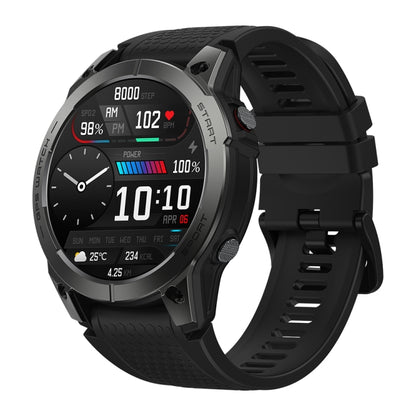 Zeblaze Stratos 3 1.43 inch AMOLED Screen IP68 Waterproof Smart Watch, Support Bluetooth Call / GPS (Black) - Smart Watches by Zeblaze | Online Shopping South Africa | PMC Jewellery | Buy Now Pay Later Mobicred