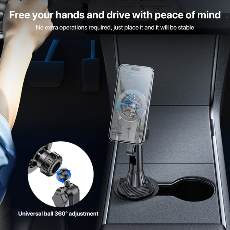 Yesido C200 Magsafe Magnetic Adjustable Car Cup Holder Using Phone Bracket - Universal Car Holders by Yesido | Online Shopping South Africa | PMC TechLife | Buy Now Pay Later Mobicred