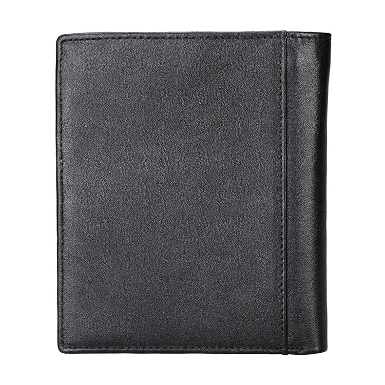 8235 Antimagnetic RFID Multi-function Crazy Horse Texture Leather Wallet Passport Bag(Black) - Antimagnetic RFID Package by PMC TechLife | Online Shopping South Africa | PMC TechLife | Buy Now Pay Later Mobicred