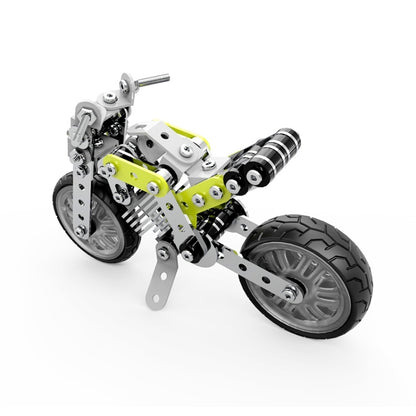 MoFun SW-003 188 PCS DIY Stainless Steel Street Motorcycle Assembling Blocks - Building Blocks by MoFun | Online Shopping South Africa | PMC Jewellery | Buy Now Pay Later Mobicred