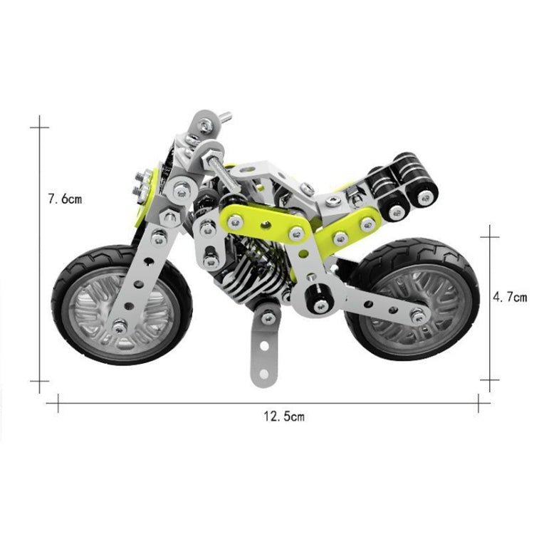 MoFun SW-003 188 PCS DIY Stainless Steel Street Motorcycle Assembling Blocks - Building Blocks by MoFun | Online Shopping South Africa | PMC Jewellery | Buy Now Pay Later Mobicred