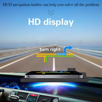 H6 Multi-function Car Smartphone Navigation Head Up Display Holder for 6 Inch Smartphone - Car Holders by PMC Jewellery | Online Shopping South Africa | PMC Jewellery