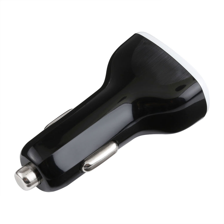 LZ-429 QC3.0 2.4A Three USB Ports Smart Quick Car Charger(Black) - Car Charger by PMC TechLife | Online Shopping South Africa | PMC TechLife