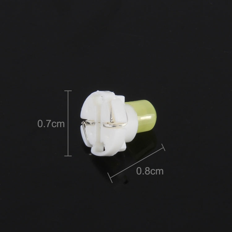 10 PCS 2W T4.2 Wedge Instrument Panel LED Light Dashboard Indicator Lamp Bulb(White Light) - free shipping - PMC TechLife - Order now!