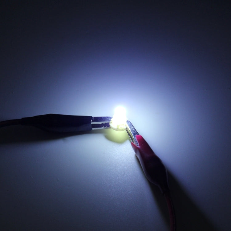 10 PCS 2W T4.2 Wedge Instrument Panel LED Light Dashboard Indicator Lamp Bulb(White Light) - free shipping - PMC TechLife - Order now!