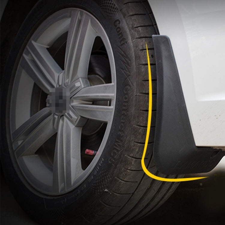 4 PCS Car Auto Semi-Rigid PVC Splash Flaps Mudguards Fender Guard for Audi A3 Sedan 2014 - Mudguards by PMC TechLife | Online Shopping South Africa | PMC TechLife | Buy Now Pay Later Mobicred