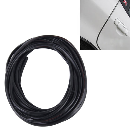 5m Car Decorative Strip PVC Chrome Decoration Strip Door Seal Window Seal(Black) - Decorative Strip by PMC Jewellery | Online Shopping South Africa | PMC Jewellery