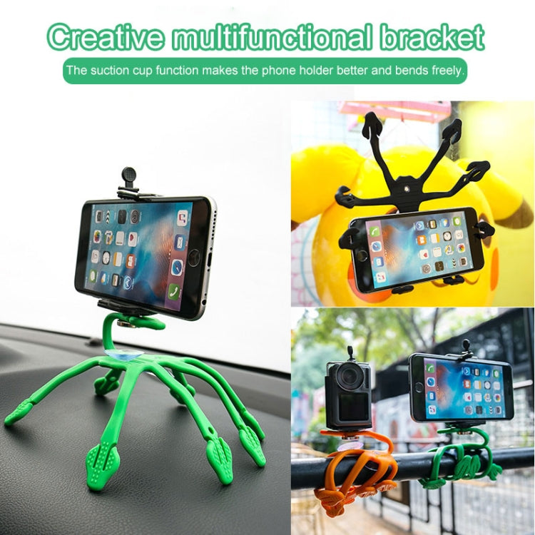 JS-G01 Car Multipurpose Bracket Octopus Mount Holder Cell Phone Holder (Green) - Car Holders by PMC Jewellery | Online Shopping South Africa | PMC Jewellery