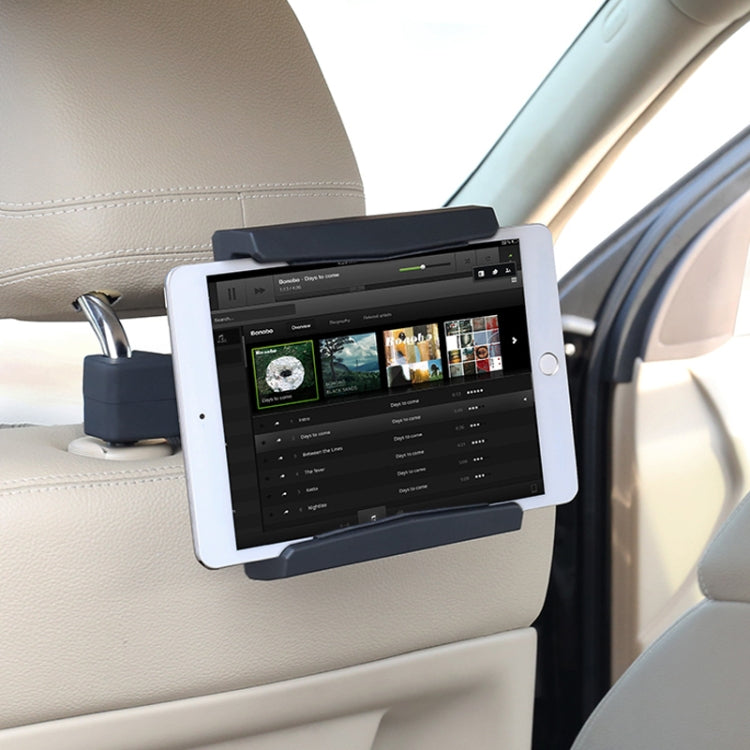 JT-G05 360 Degree Rotating Rear Seat Car Tablets Holder (Black) - Car Holders by PMC TechLife | Online Shopping South Africa | PMC TechLife