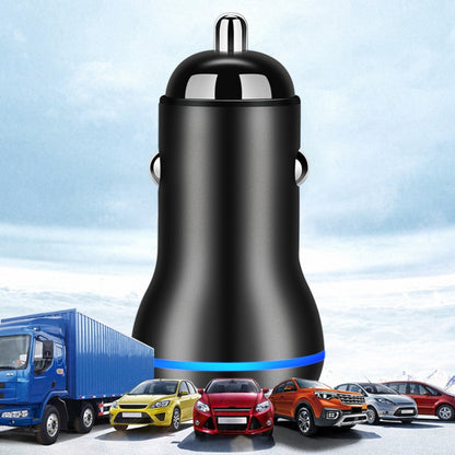 ACC-580 PD 40W Dual Type-C / USB-C Ports Fast Charging Car Charger(Black) - Car Charger by PMC Jewellery | Online Shopping South Africa | PMC Jewellery