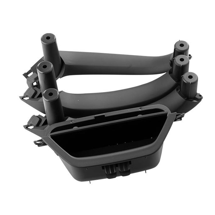 Car Front Left Inside Doors Handle Pull Trim Cover 5141 7394 519-1 for BMW X3 X4, Left Driving (Black) - Door Handles by PMC TechLife | Online Shopping South Africa | PMC TechLife