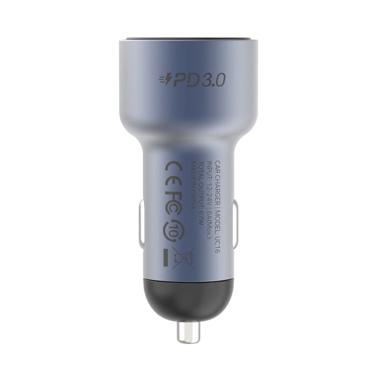 MOMAX UC16E 67W USB-C / Type-C + USB Dual Ports Car Charger - free shipping - PMC TechLife - Order now!