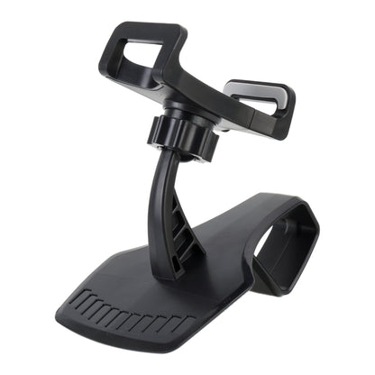 Car Dashboard Mobile Phone Holder Bracket with Number Plate (Black) - Car Holders by PMC Jewellery | Online Shopping South Africa | PMC Jewellery