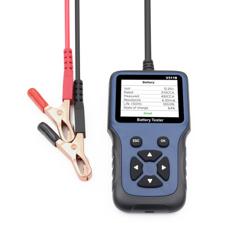 V311B Car 12V Handheld Battery Tester - Code Readers & Scan Tools by PMC TechLife | Online Shopping South Africa | PMC TechLife