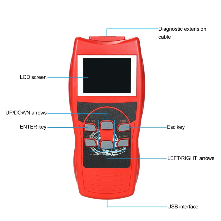 V800 Car Mini Code Reader OBD2 Fault Detector Diagnostic Tool - Code Readers & Scan Tools by PMC TechLife | Online Shopping South Africa | PMC TechLife