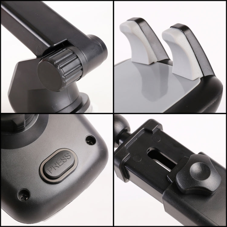 Car Automatic Telescopic Multifunctional 360-degree Mobile Phone Central Control Holder - Car Holders by PMC TechLife | Online Shopping South Africa | PMC TechLife