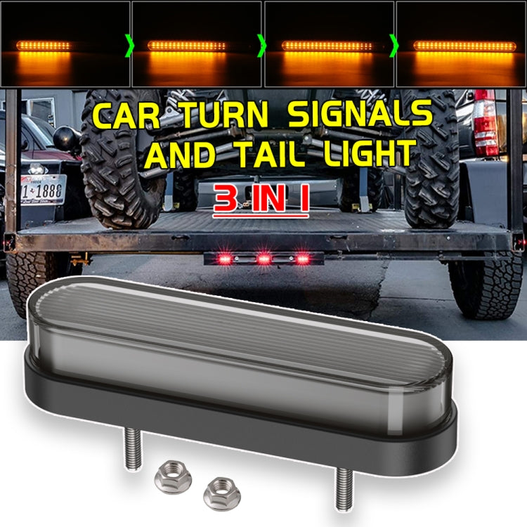 1 Pair Double Color Brake Light Turn Signal Light - Turn Signal by PMC TechLife | Online Shopping South Africa | PMC TechLife | Buy Now Pay Later Mobicred