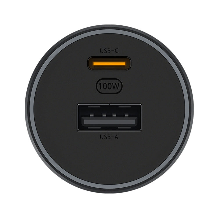 Original Xiaomi CC07ZM 100W Dual Ports USB + USB-C / Type-C Car Charger Fast Charging Version 1A1C - free shipping - PMC TechLife - Order now!
