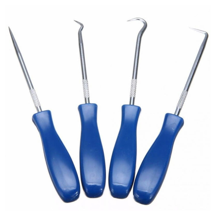 4 PCS Car Pick and Hook Set O Ring Oil Seal Gasket Puller Remover Craft Hand Tool Car Remover Tool Set (Blue) - free shipping - PMC TechLife - Order now!