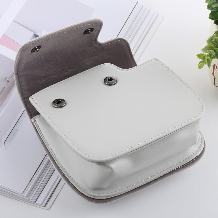 Retro Style Full Body Camera PU Leather Case Bag with Strap for FUJIFILM instax mini 9 / mini 8+ / mini 8(White) - free shipping - PMC TechLife - Order now!
