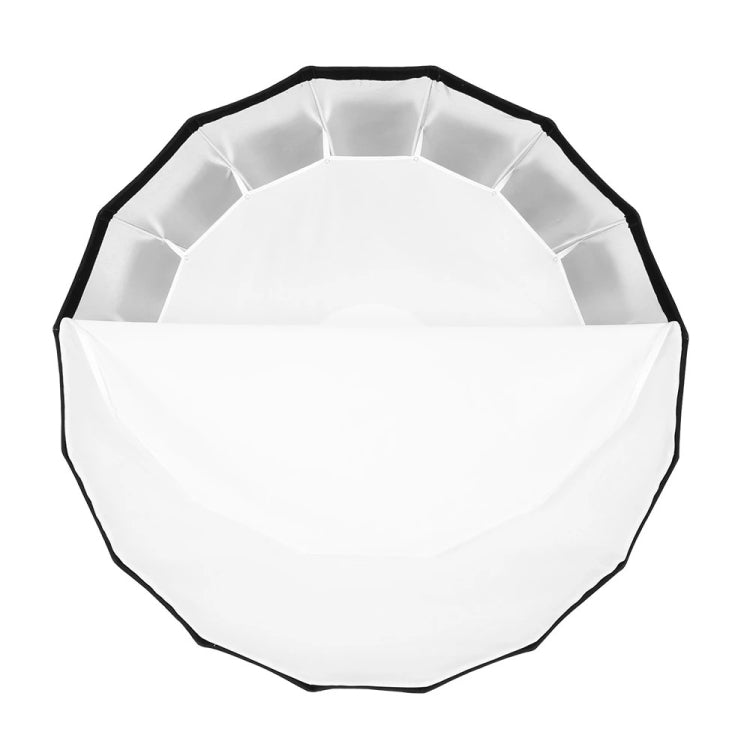 Godox P120L Diameter 120cm Parabolic Softbox Reflector Diffuser for Studio Speedlite Flash Softbox(Black) - free shipping - PMC TechLife - Order now!