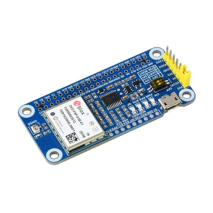 Waveshare ZED-F9P GPS-RTK HAT Centimeter Level Accuracy Multi-Band RTK Differential GPS Module for Raspberry Pi - free shipping - PMC TechLife - Order now!