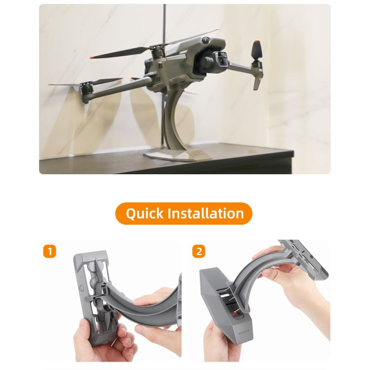 For DJI Mavic 3 / Mavic 2 / Mavic Pro Sunnylife ZJ566 Drone Bracket Desktop Display Stand (Grey) - Holder Series by Sunnylife | Online Shopping South Africa | PMC Jewellery