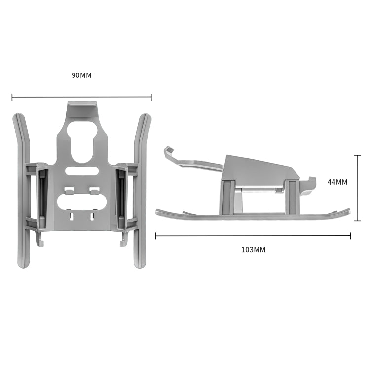 For DJI Mini 4 Pro STARTRC Folding Anti-fall Anti-dirt Heightened Landing Gear Training Rack (Grey) -  by STARTRC | Online Shopping South Africa | PMC Jewellery | Buy Now Pay Later Mobicred