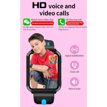 H1 1.54 inch Full-fit Screen Dual Cameras Smart Phone Watch, Support SIM Card / GPS Tracking / Real-time Trajectory / Temperature Monitoring(Black Grey) - Smart Watches by PMC Jewellery | Online Shopping South Africa | PMC Jewellery | Buy Now Pay Later Mobicred