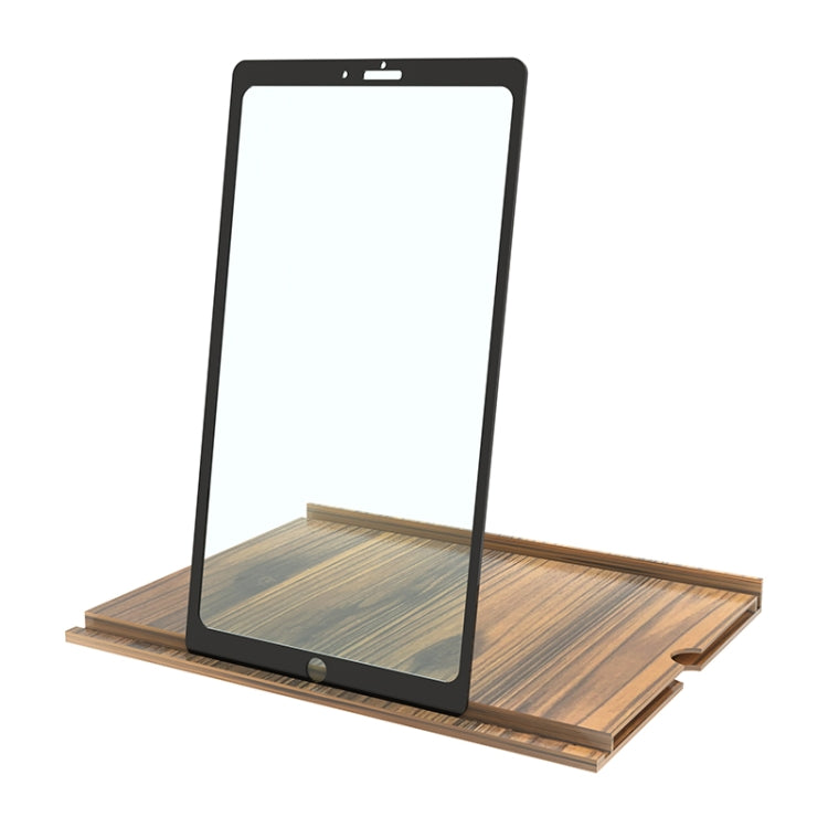 12 Inch Log HD Mobile Phone Screen Amplifier(Coffee Wood Grain) - Screen Magnifier by PMC Jewellery | Online Shopping South Africa | PMC Jewellery