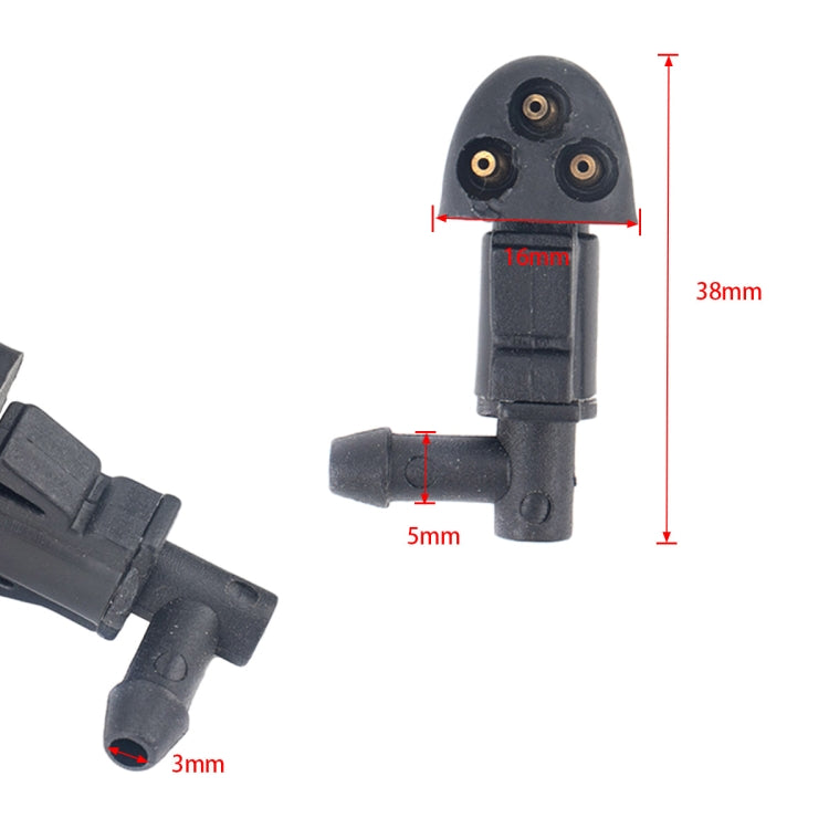 2 PCS Front Windshield Washer Wiper Jet Water Spray Nozzle 94556605 for Chevrolet Cruze 2009-2014 - free shipping - PMC TechLife - Order now!