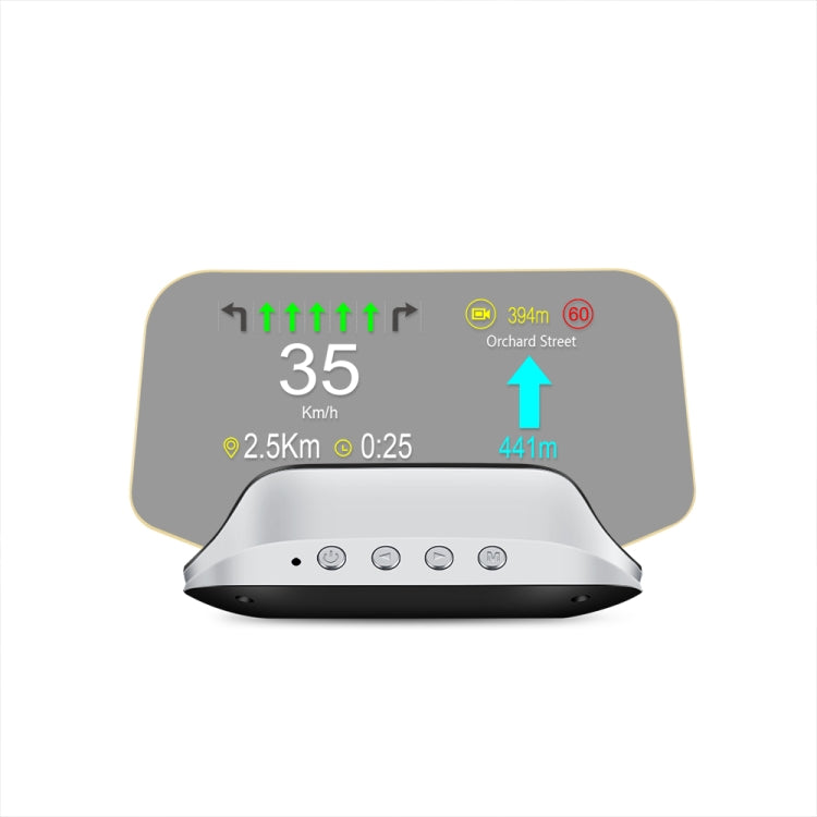 C3 OBD2 + GPS Mode Car Head-up Display HUD Overspeed / Speed / Water Temperature Too High / Voltage Too Low / Engine Failure Alarm / Fatigue Driving Reminder / Navigation Function - free shipping - PMC TechLife - Order now!