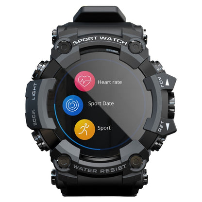 Lokmat ATTACK 1.28 inch TFT LCD Screen Smart Watch, Support Sleep Monitor / Heart Rate Monitor / Blood Pressure Monitor(Black) - Smart Watches by Lokmat | Online Shopping South Africa | PMC Jewellery | Buy Now Pay Later Mobicred