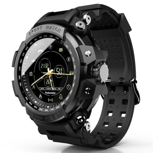 Lokmat MK28 1.4 inch FSTN Screen IP68 Waterproof Smart Watch, Support Information Reminder / Remote Camera / Sport Record(Black) - Smart Watches by Lokmat | Online Shopping South Africa | PMC Jewellery | Buy Now Pay Later Mobicred