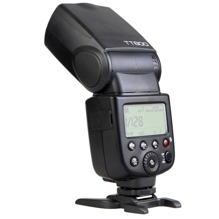 Godox TT600 2.4GHz Wireless 1/8000s HSS Flash Speedlite Camera Top Fill Light for Canon / Nikon DSLR Cameras(Black) - Shoe Mount Flashes by Godox | Online Shopping South Africa | PMC Jewellery | Buy Now Pay Later Mobicred