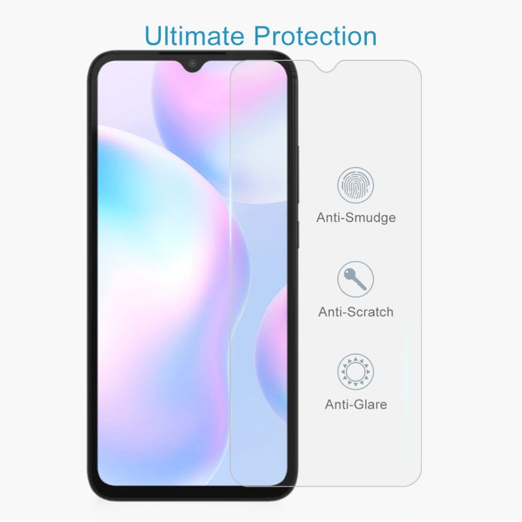 For Xiaomi Redmi 10A / 9A / 9A Sport / 9C / 9C NFC / Poco C31 / 9 Acitv 50 PCS 0.26mm 9H 2.5D Tempered Glass Film -  by PMC Jewellery | Online Shopping South Africa | PMC Jewellery