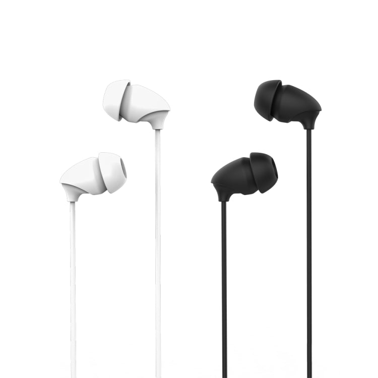 REMAX RM-588 In-Ear Stereo Sleep Earphone with Wire Control & MIC & Support Hands-free(Black) - Normal Style Earphone by REMAX | Online Shopping South Africa | PMC Jewellery