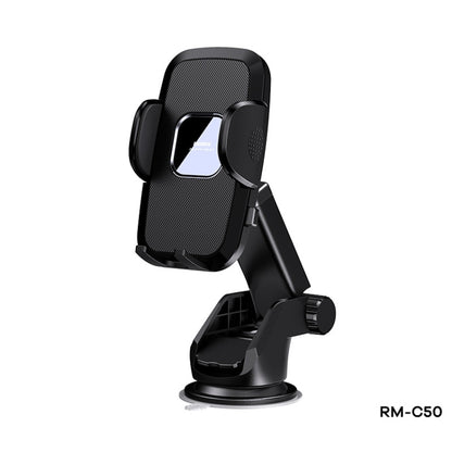 Remax RM-C50 Tuxn Series Car Mobile Phone Holder Bracket(Black) - Car Holders by REMAX | Online Shopping South Africa | PMC Jewellery