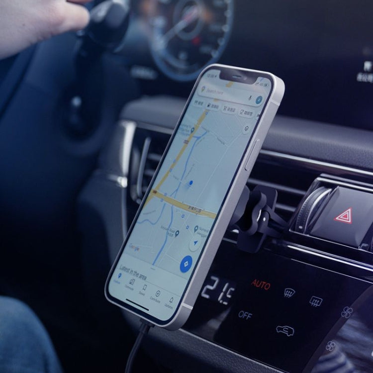 NILLKIN MagRoad Magnetic Car Holder with Wireless Charging - free shipping - PMC TechLife - Order now!