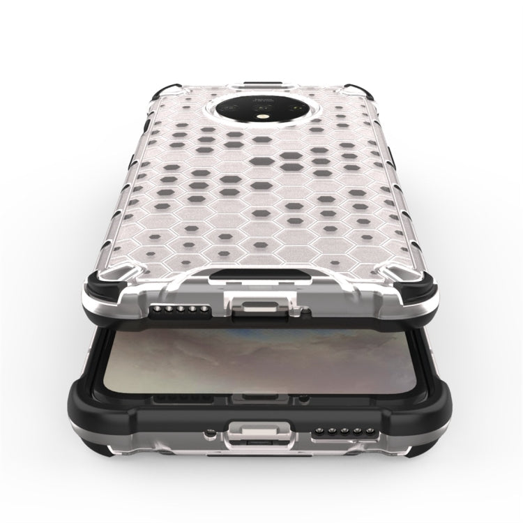 For OnePlus 7T Shockproof Honeycomb PC + TPU Case(Black) - Xiaomi Cases by PMC TechLife | Online Shopping South Africa | PMC TechLife | Buy Now Pay Later Mobicred