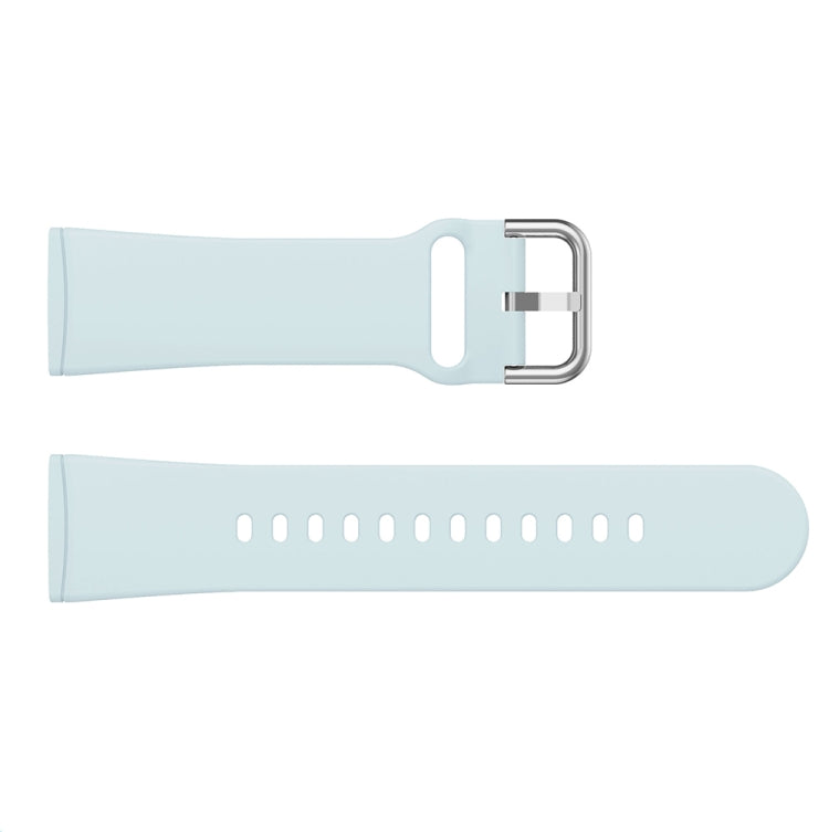 For Fitbit Versa 3 Silicone Watch Band(Light Blue) - Watch Bands by PMC TechLife | Online Shopping South Africa | PMC TechLife | Buy Now Pay Later Mobicred