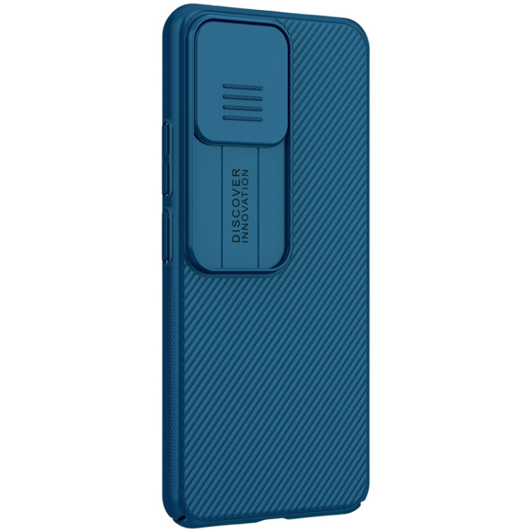 For Xiaomi Mi 11 Lite 4G / 5G NILLKIN Black Mirror Series PC Camshield Full Coverage Dust-proof Scratch Resistant Case(Blue) - Mi 11 Lite 5G Cases by NILLKIN | Online Shopping South Africa | PMC Jewellery